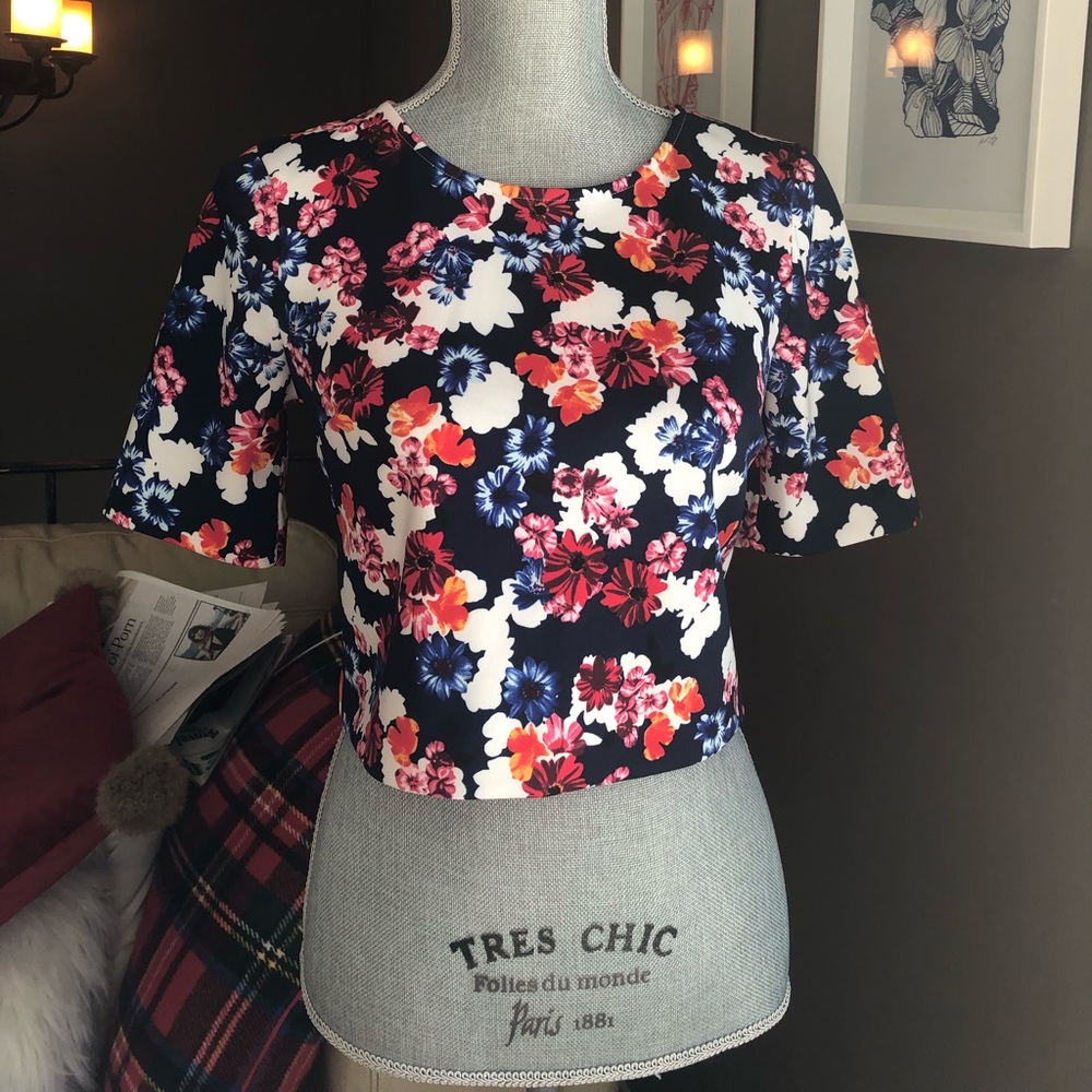 Express floral crop top - Picture 3 of 8